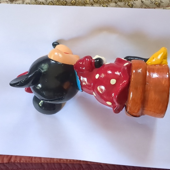 Vintage 1968 DISNEY* Minute Mouse coin back complete w/ original rubber stopper - Picture 9 of 17